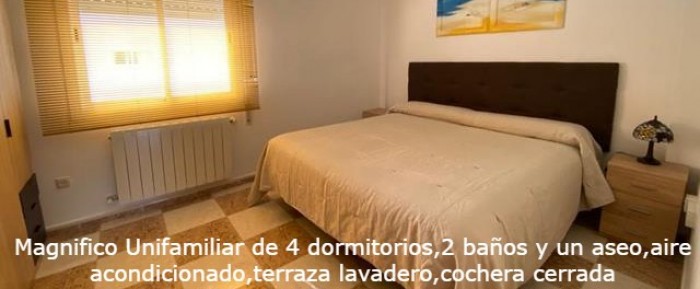 Unifamiliar de 4 dormitorios Ref: 12272