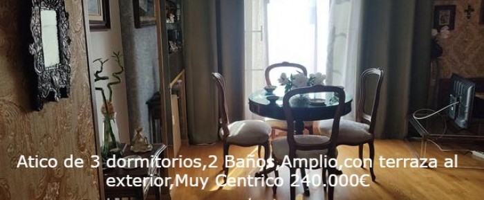 Atico Muy Luminoso Ref: 12963